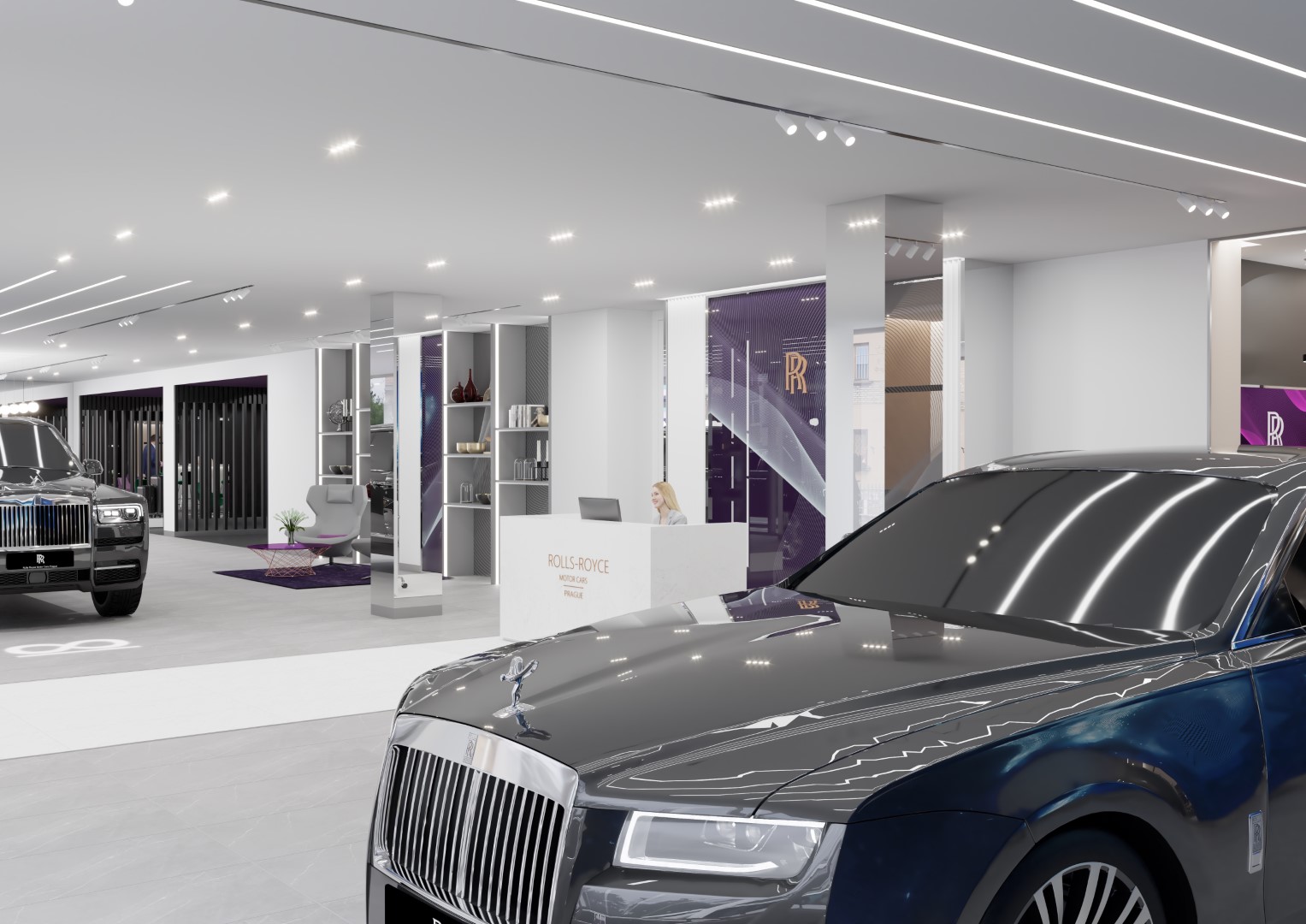 Rolls-Royce Motor Cars Prague zahajuje proměnu svého showroomu pro zcela nové zážitky klientů