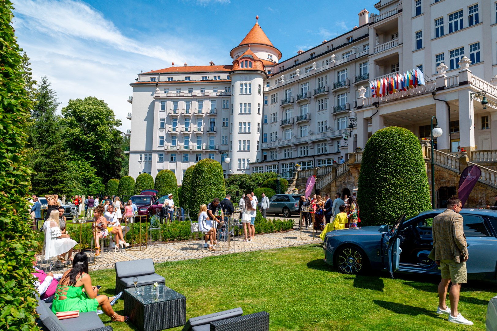 Karlovy Vary už poosmé rozzářila festivalová atmosféra s vášní Spirit of Ecstasy